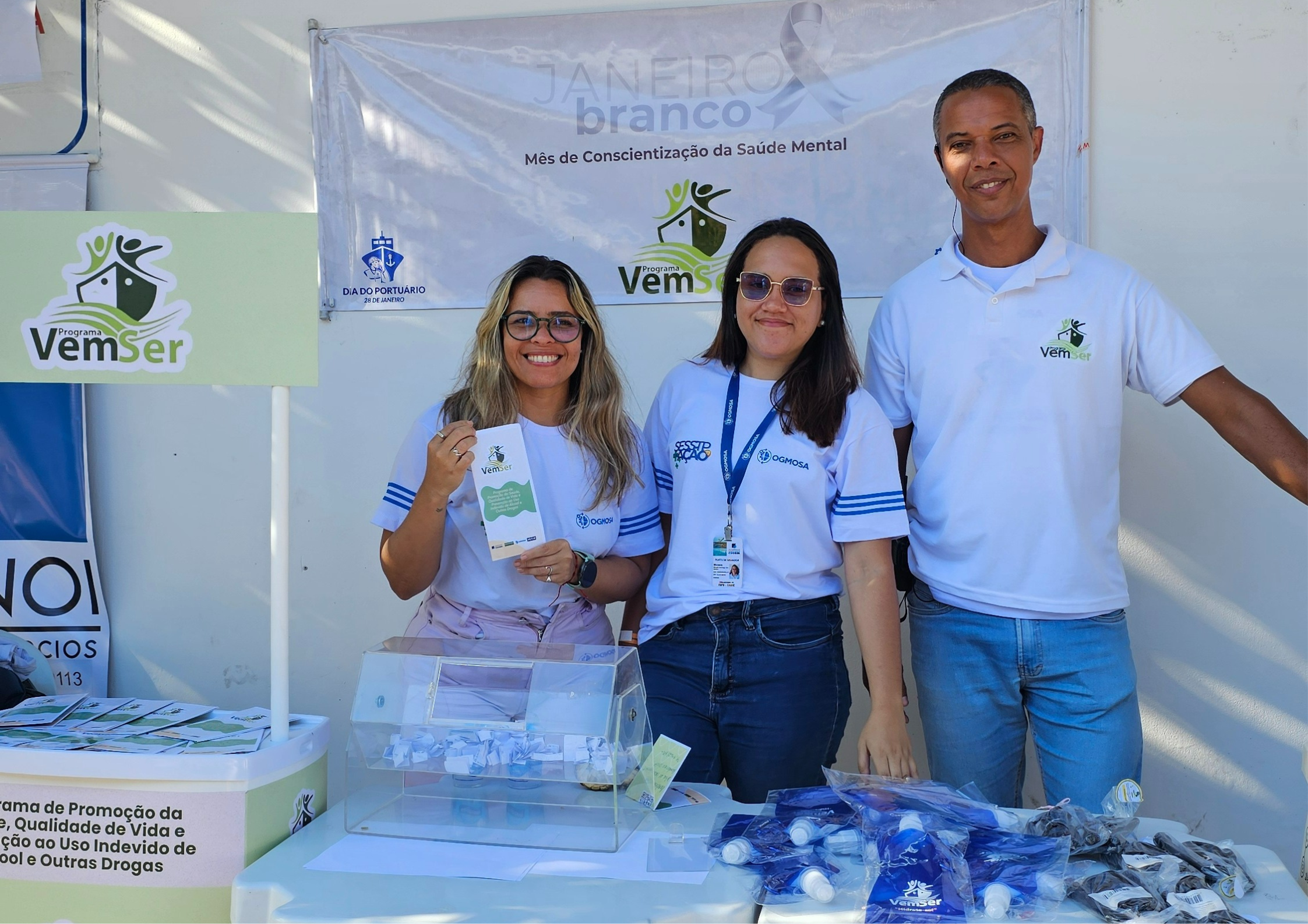 Programa VemSer promove sa�de mental e autocuidado no Dia do Portu�rio 2026